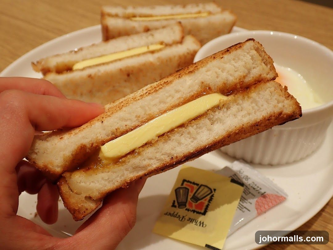 Butter Toast with Soft-Boiled Egg