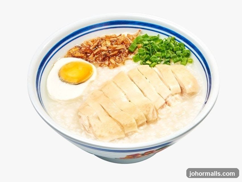 Chicken Rice Porridge Bowl