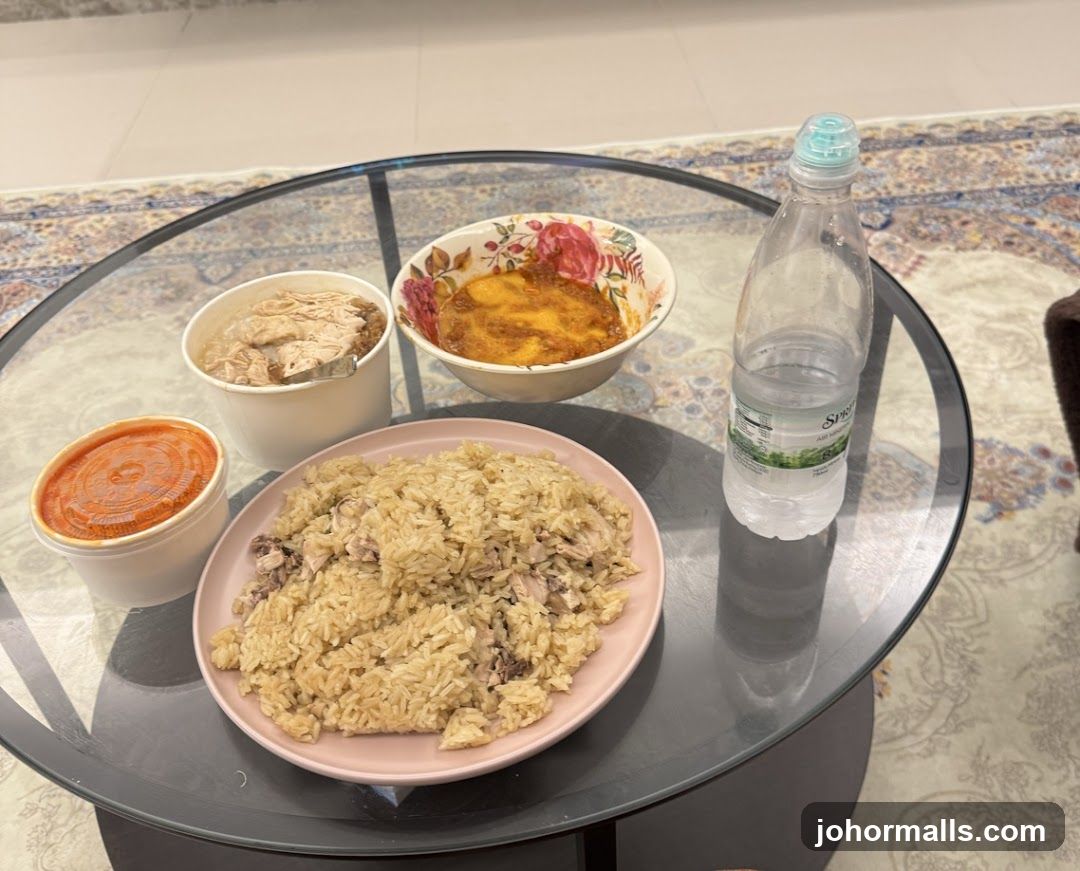 Table with Food Items