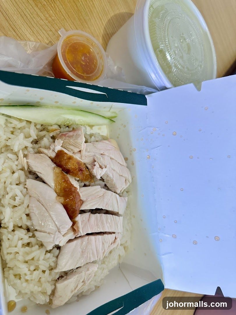 Food Box with Chicken Rice