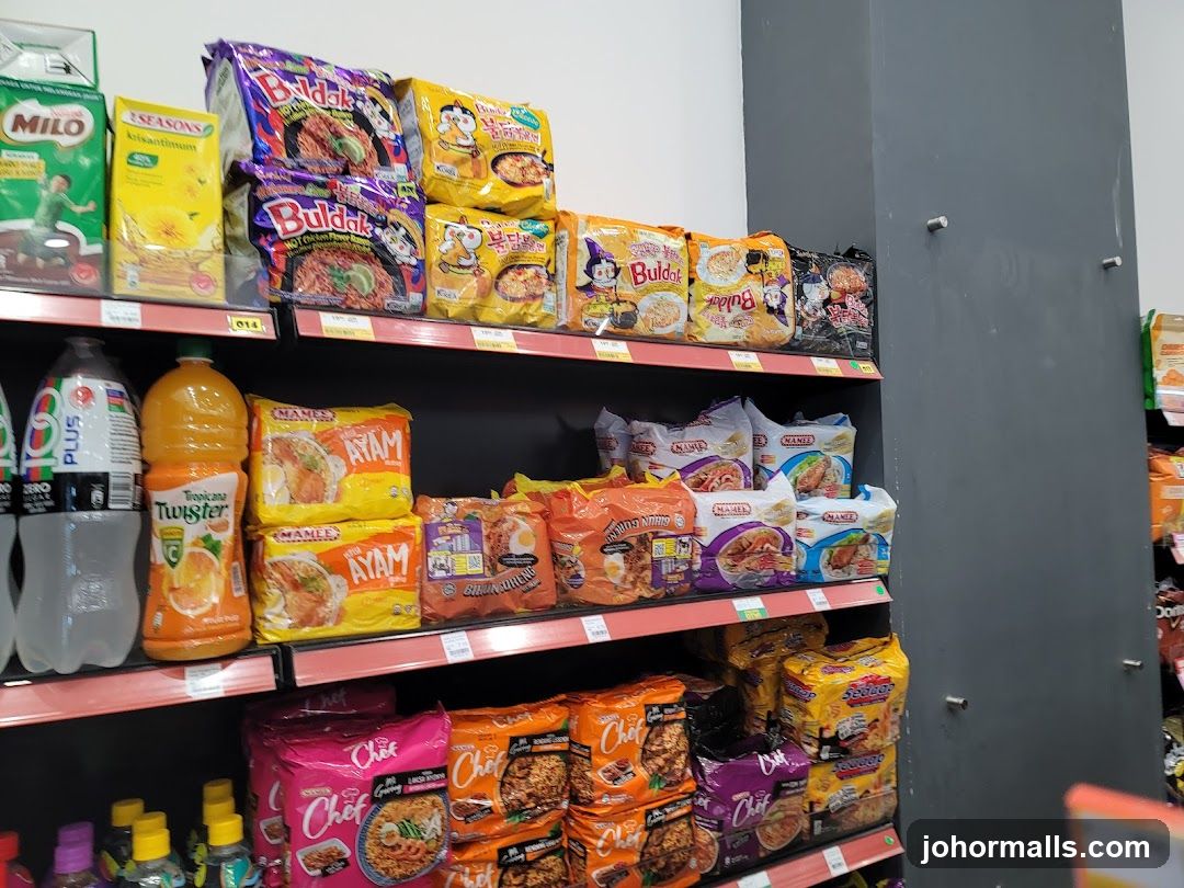 Supermarket Shelf Display