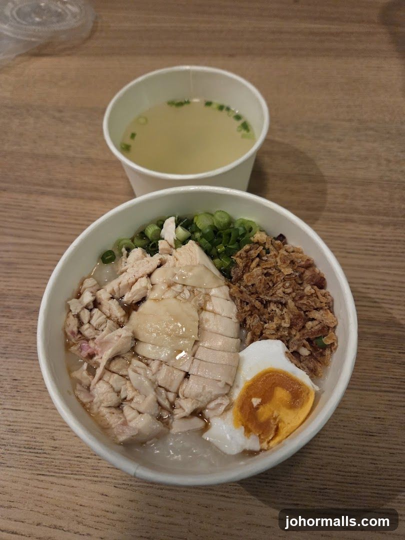 Food on wooden table