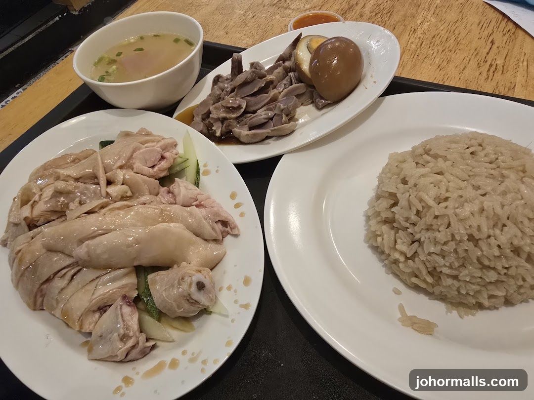 Food served on tray