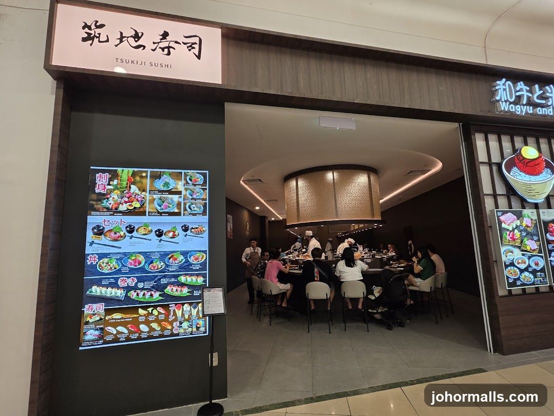 Tsukiji Sushi 筑地寿司 •AEON Mall Tebrau City