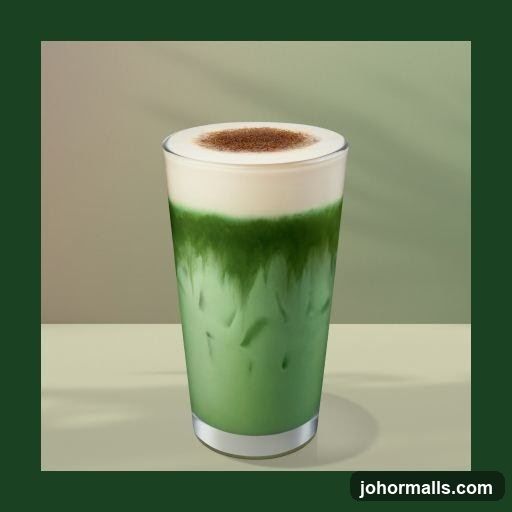 Matcha Drink Product Shot