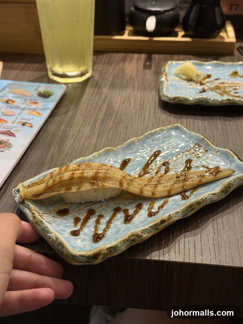 Sushi Plate on Wooden Table