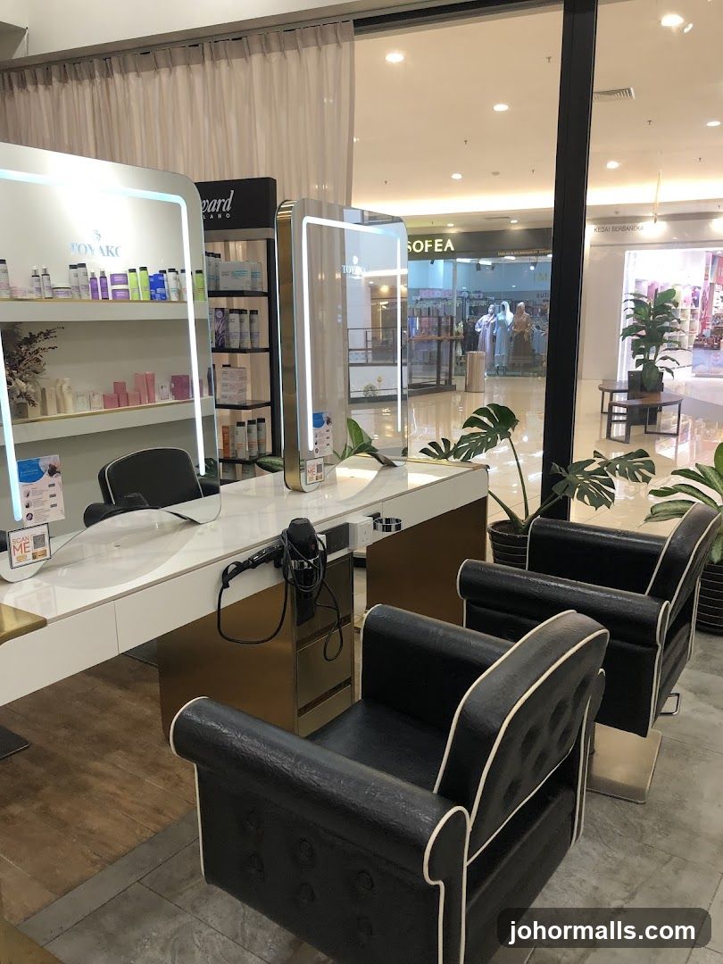 Salon Interior View
