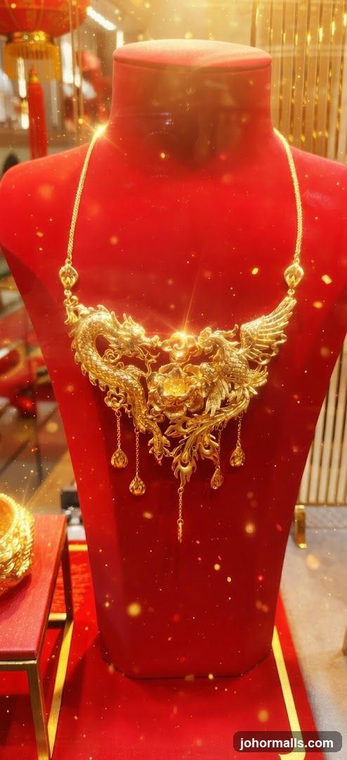 Gold Jewelry Display