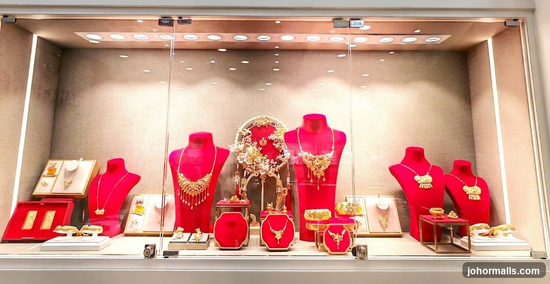 Jewelry Display Window