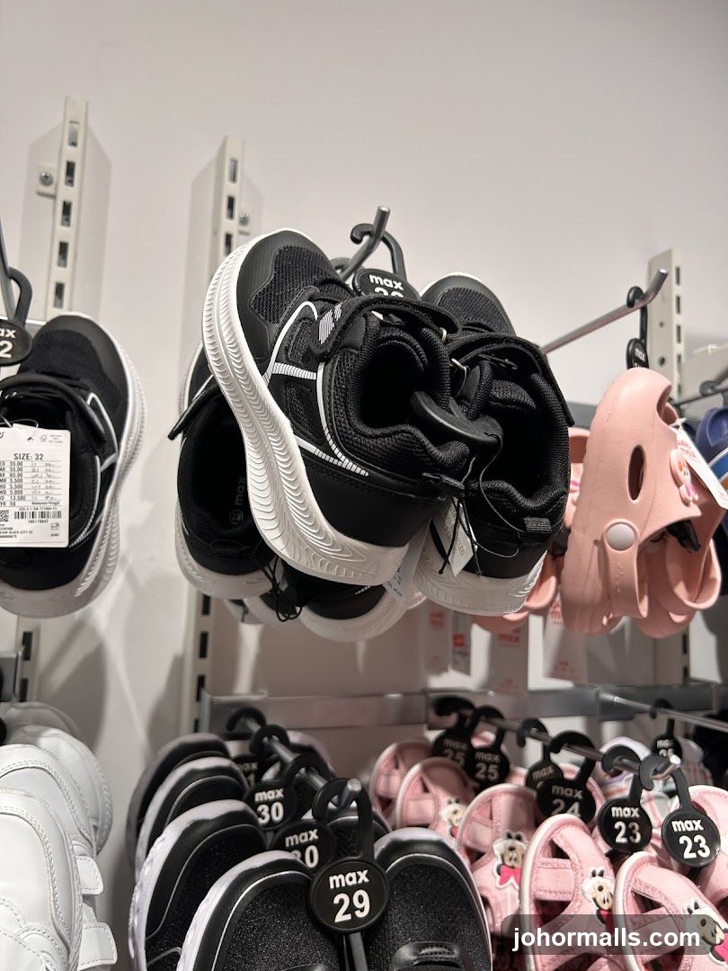 Shoe Display in Retail Store
