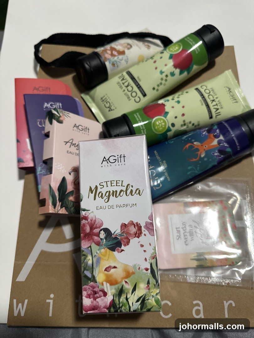 AGift with care product display