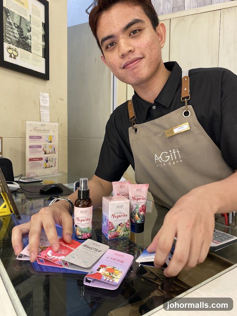 AGift with care staff member