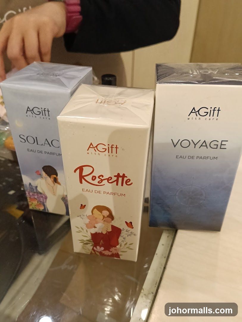 AGift Perfume Products Display