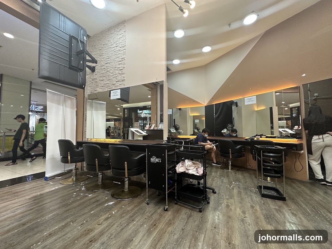 Interior of a salon