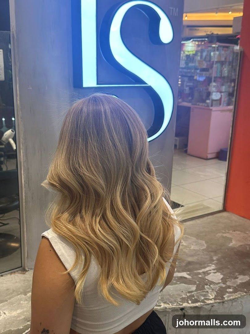 Salon Interior with Client