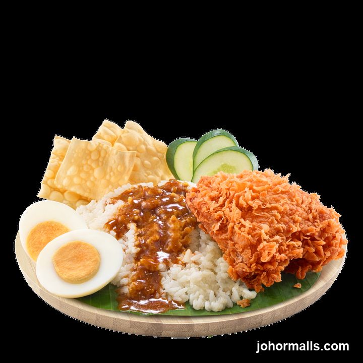 Fried Chicken Rice Plate