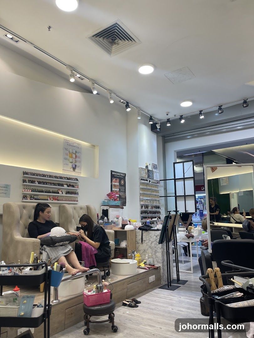Nail Salon Interior