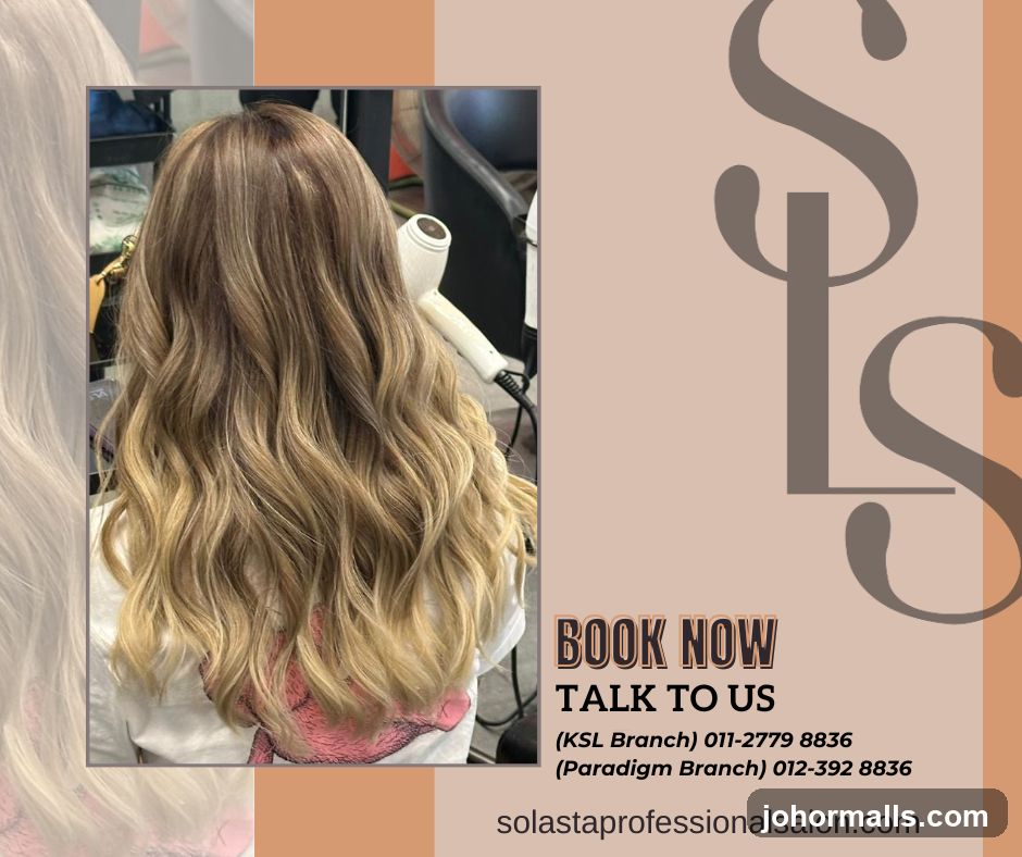 Solasta Professional Salon Advertisement