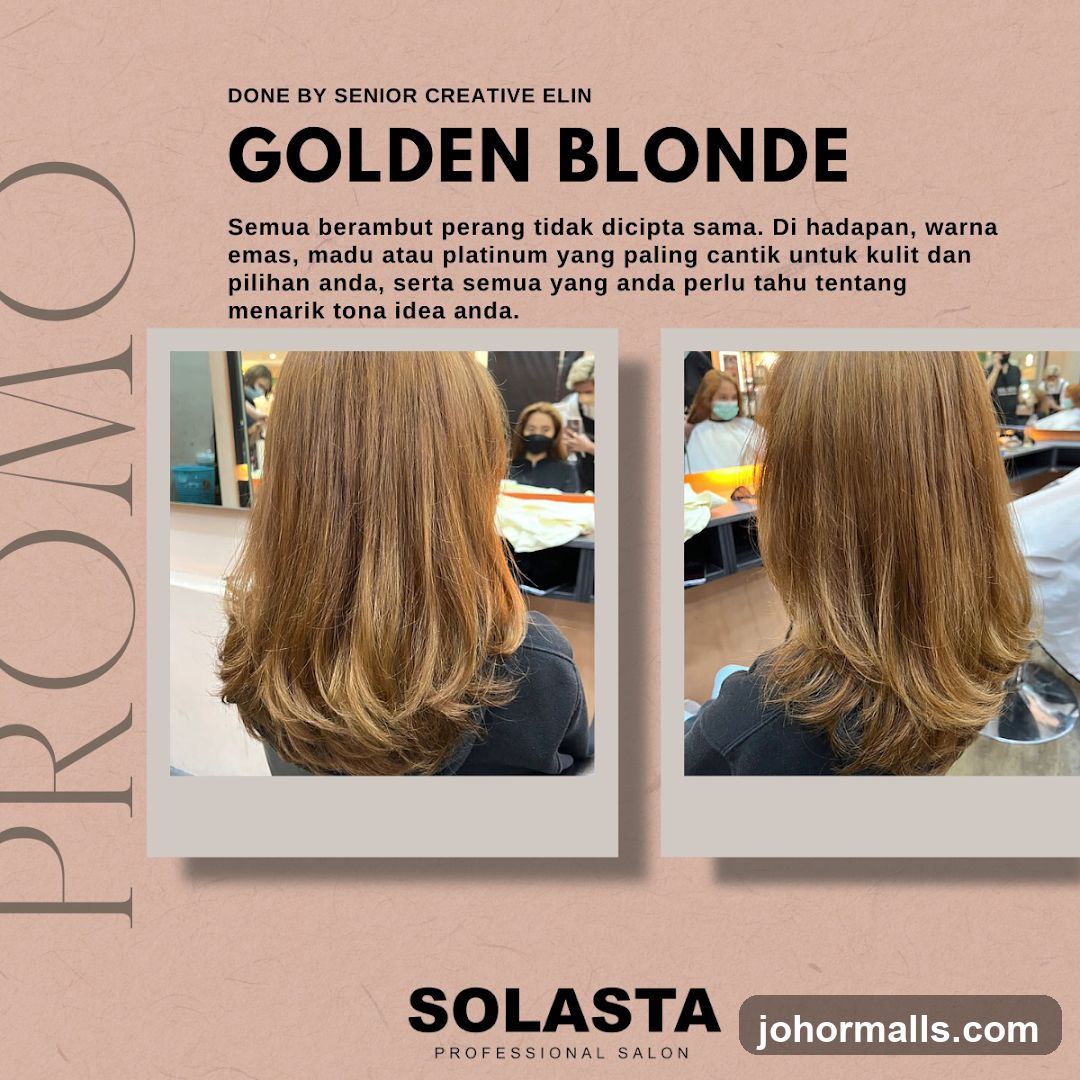 Golden Blonde Hair