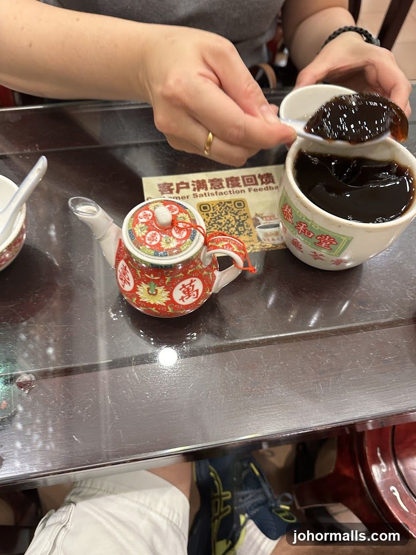 Grass Jelly Dessert