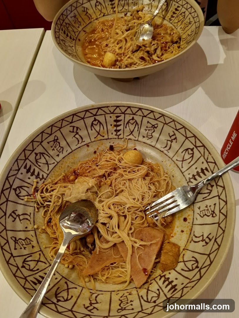 Noodles with Meat and Vegetables