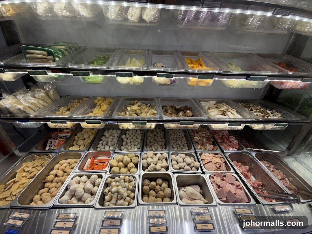 Self-Serve Food Display