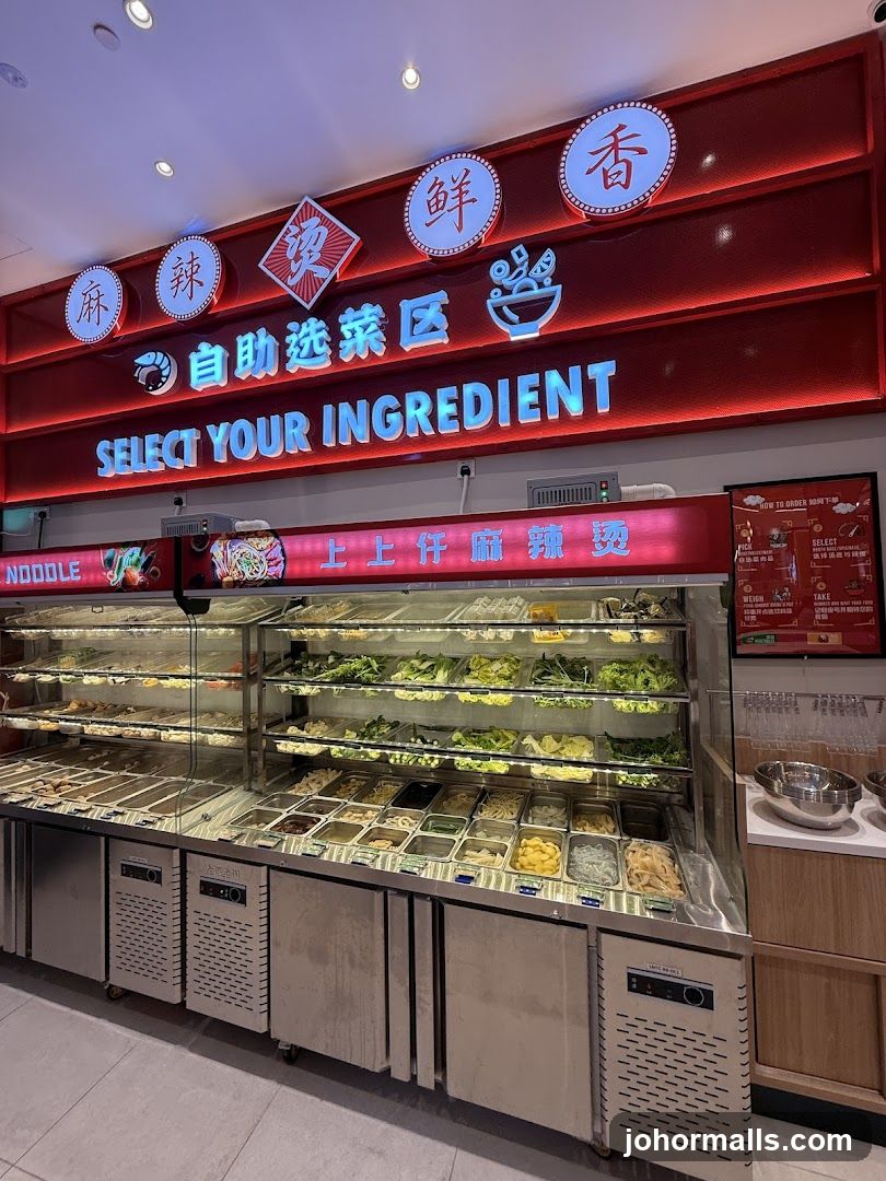 Ingredient Selection Area