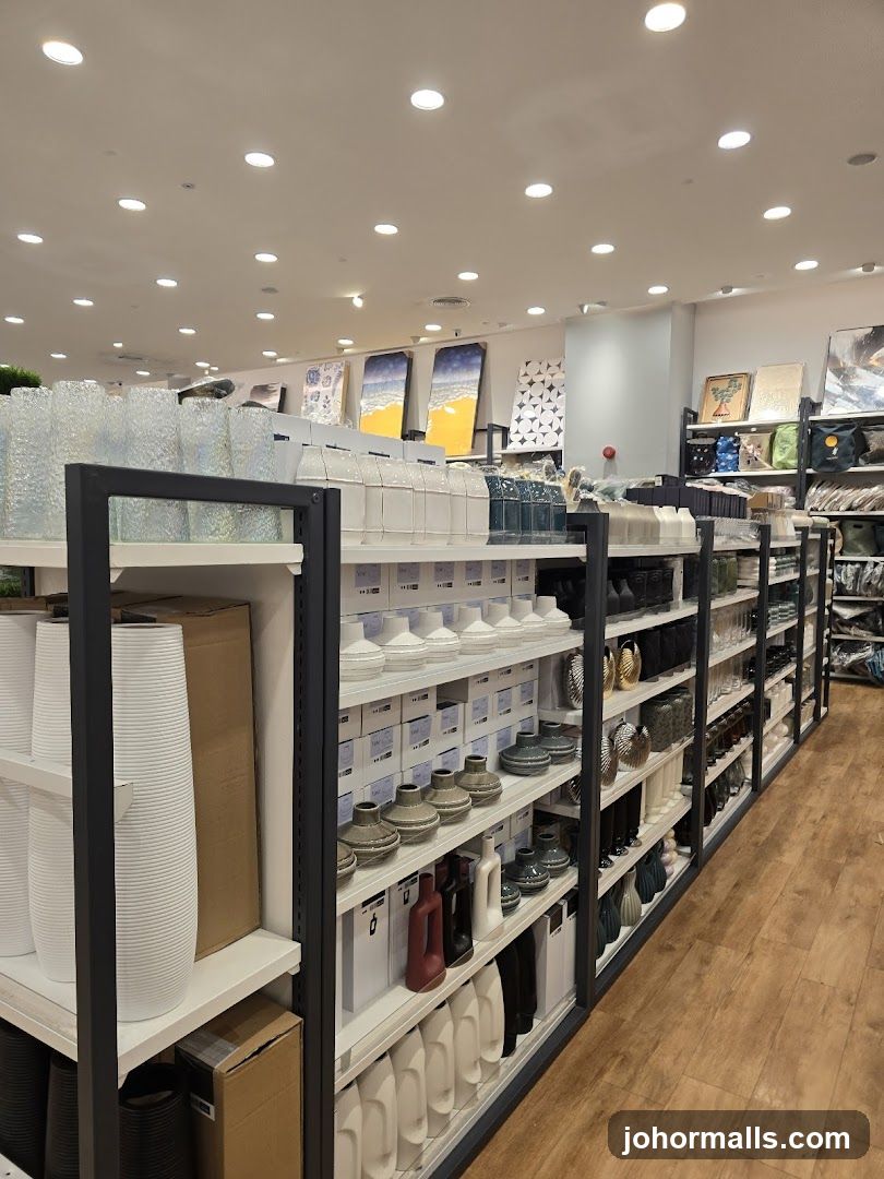 Home Decor Store Aisles