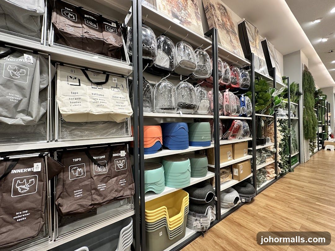 Storage and Home Goods Display