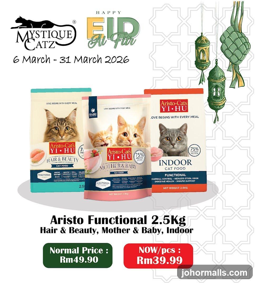 Aristo Functional Cat Food Promotion