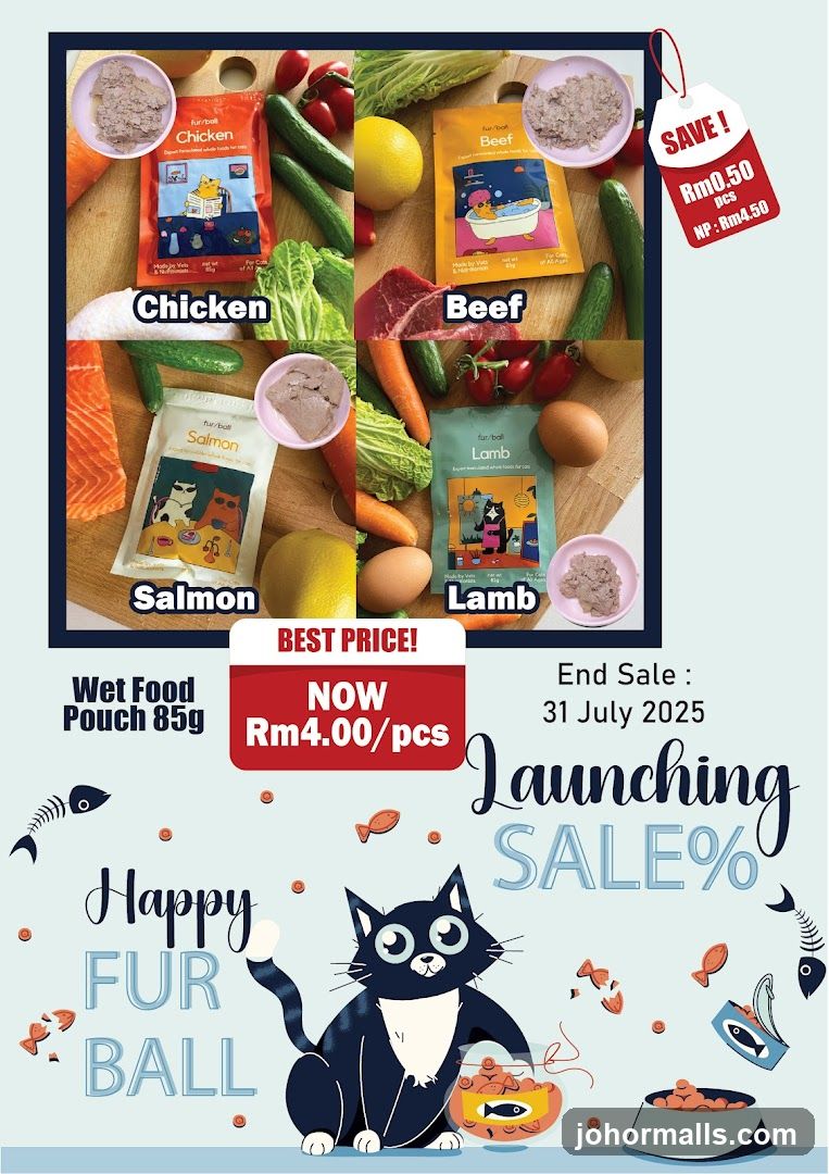 Happy Fur Ball Cat Food Sale