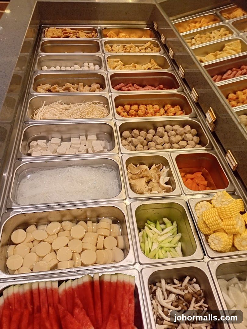 Buffet Food Display