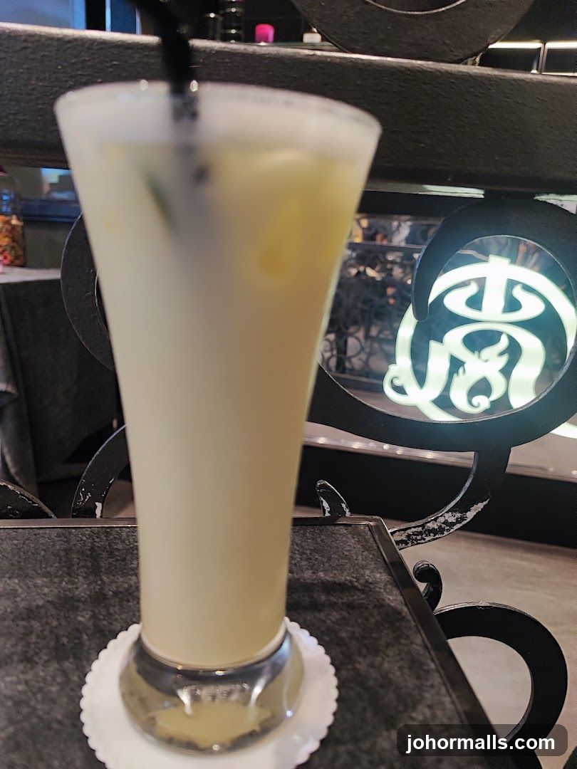 Creamy Drink with Logo