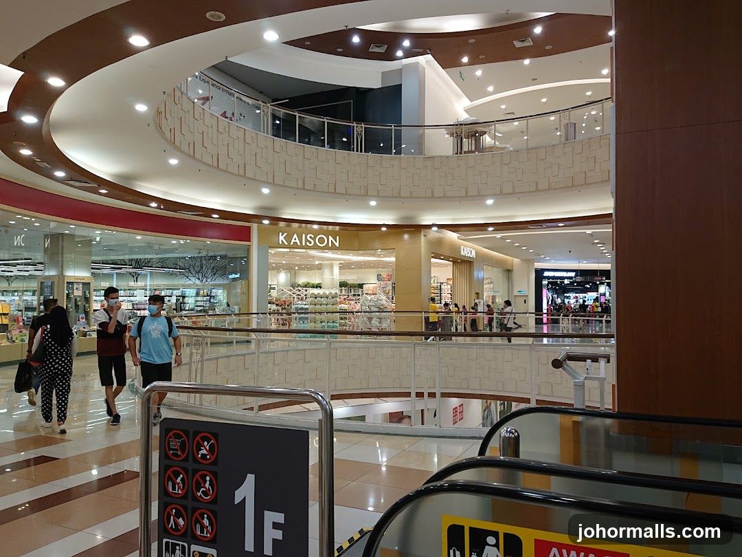 Mall Interior with Shops