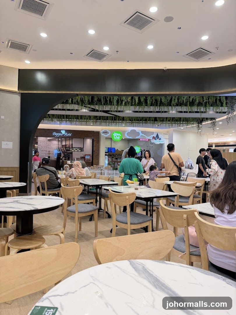 Cafe Interior with Seating