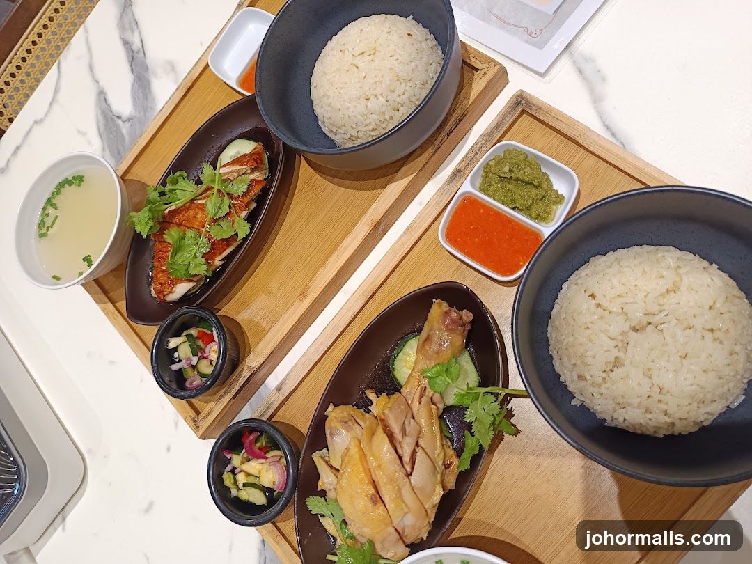 Hainanese Chicken Rice