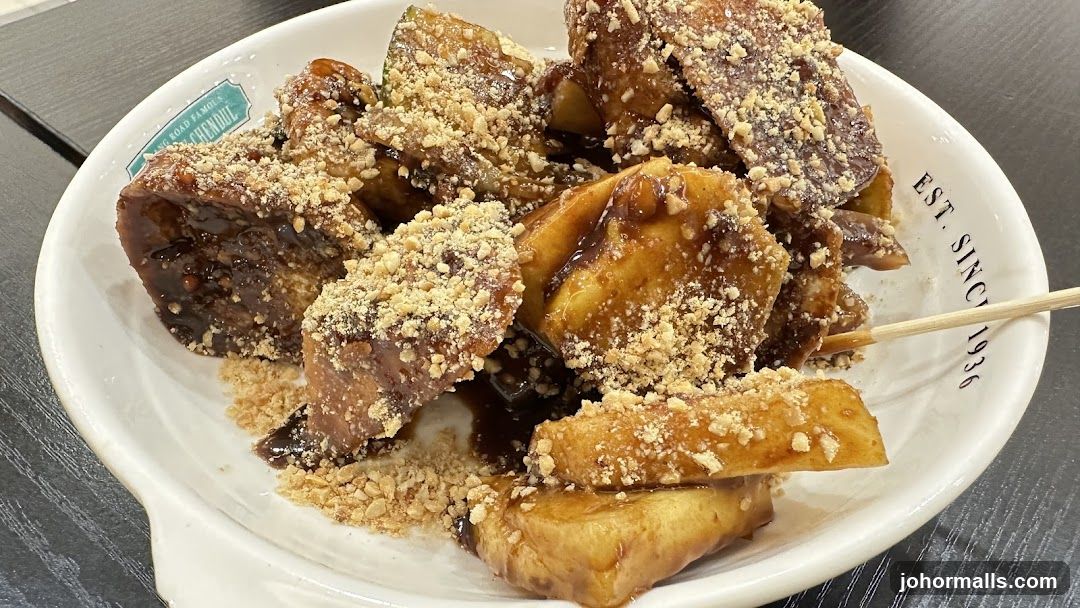 Rojak on a plate