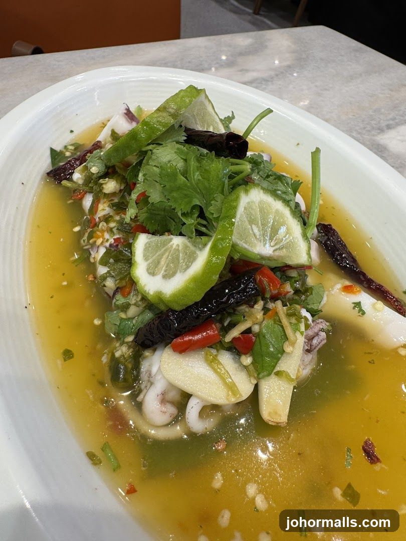 Spicy Squid Salad