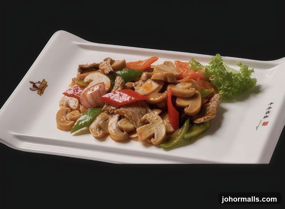 Mushroom and Pepper Stir-fry