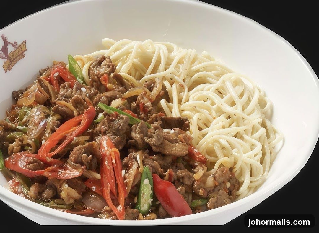 Beef and Noodles