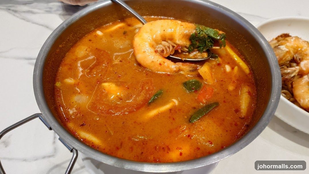 Tom Yum Soup with Shrimp