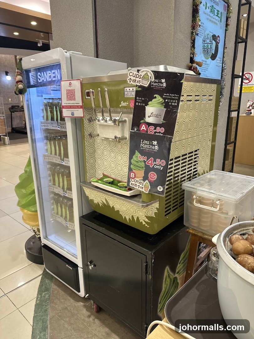 Matcha Ice Cream Machine