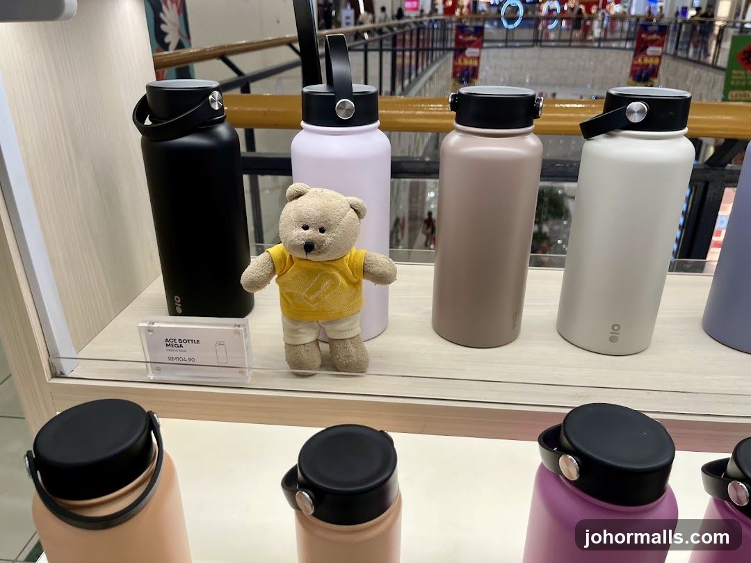 Water Bottles Display