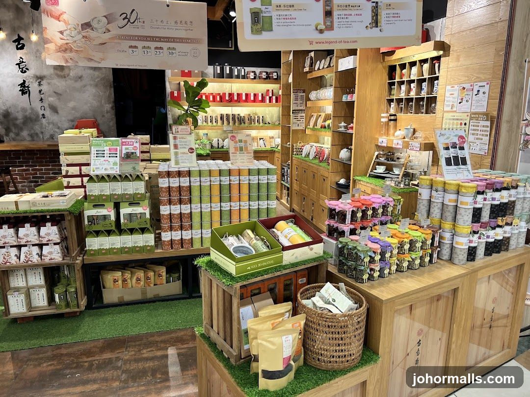 Tea Shop Display
