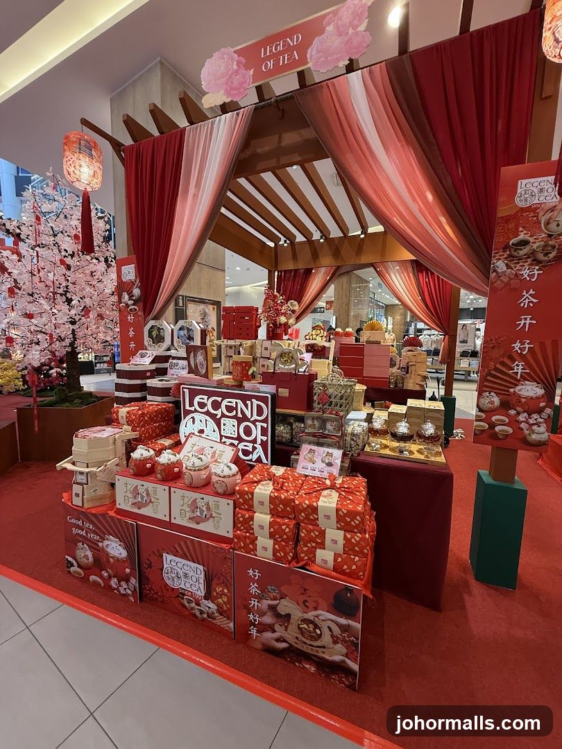 Legend of Tea Display
