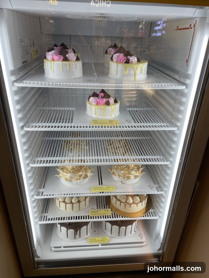 Cakes in a Refrigerator