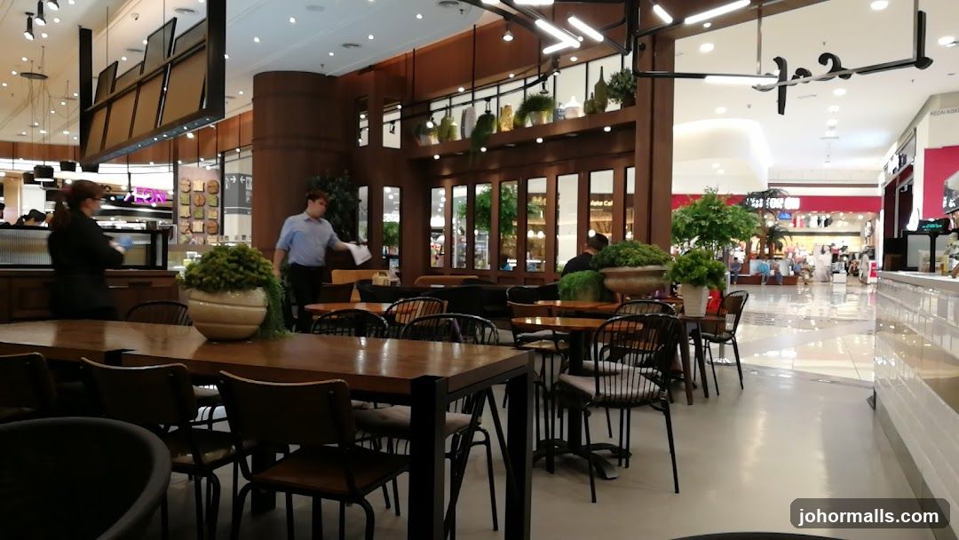 Cafe Interior with Seating