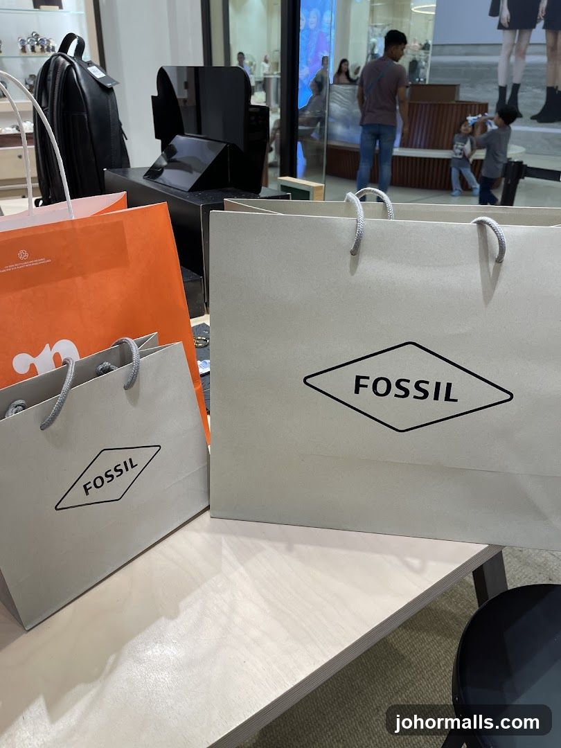 Fossil Shopping Bags