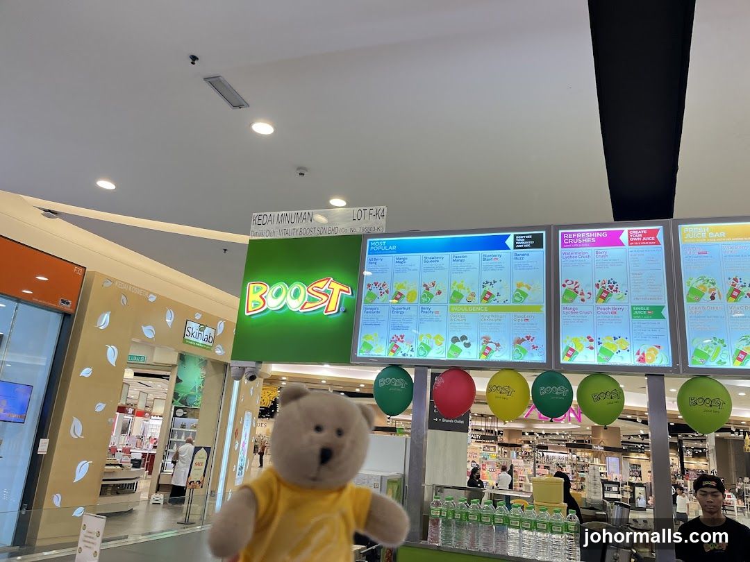 Boost Juice Bar Menu