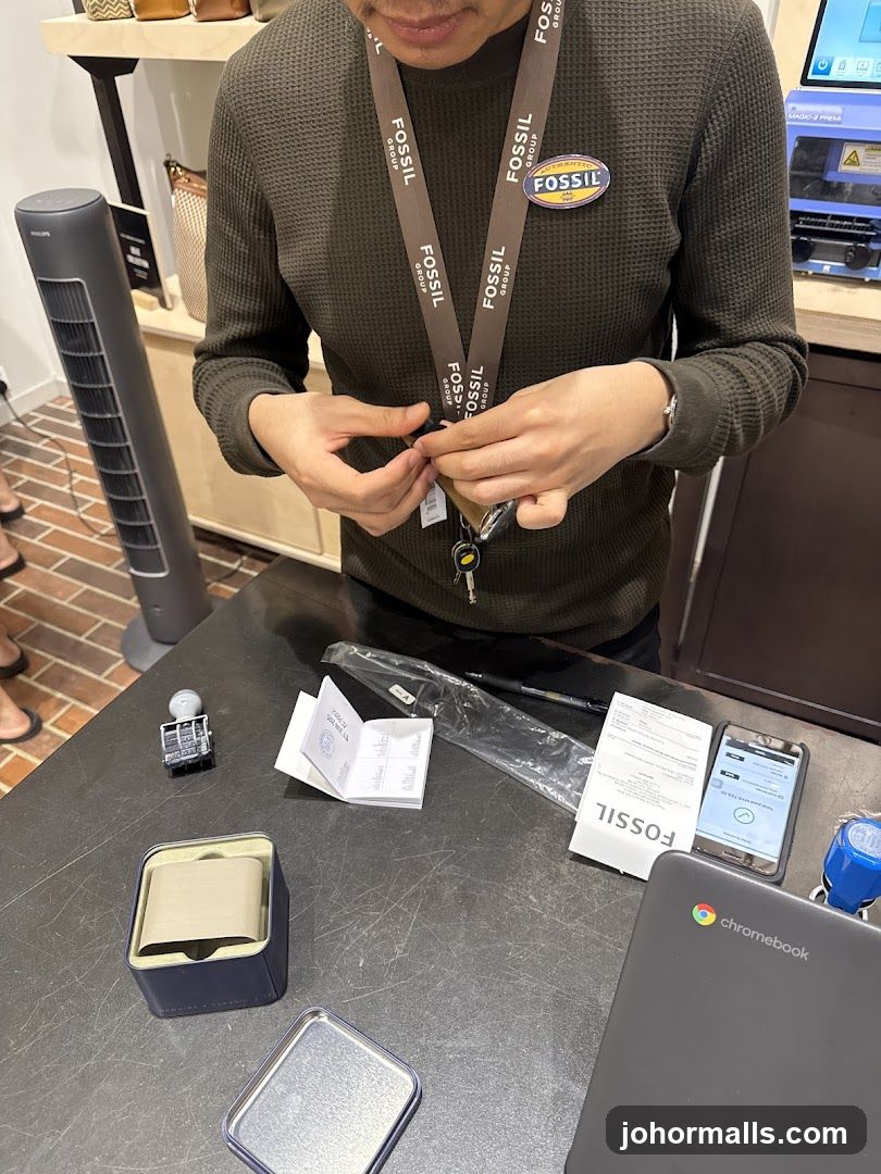 Fossil Store Employee